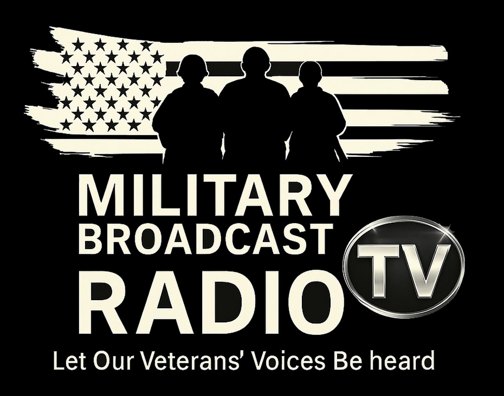 Military broadcast radio logo